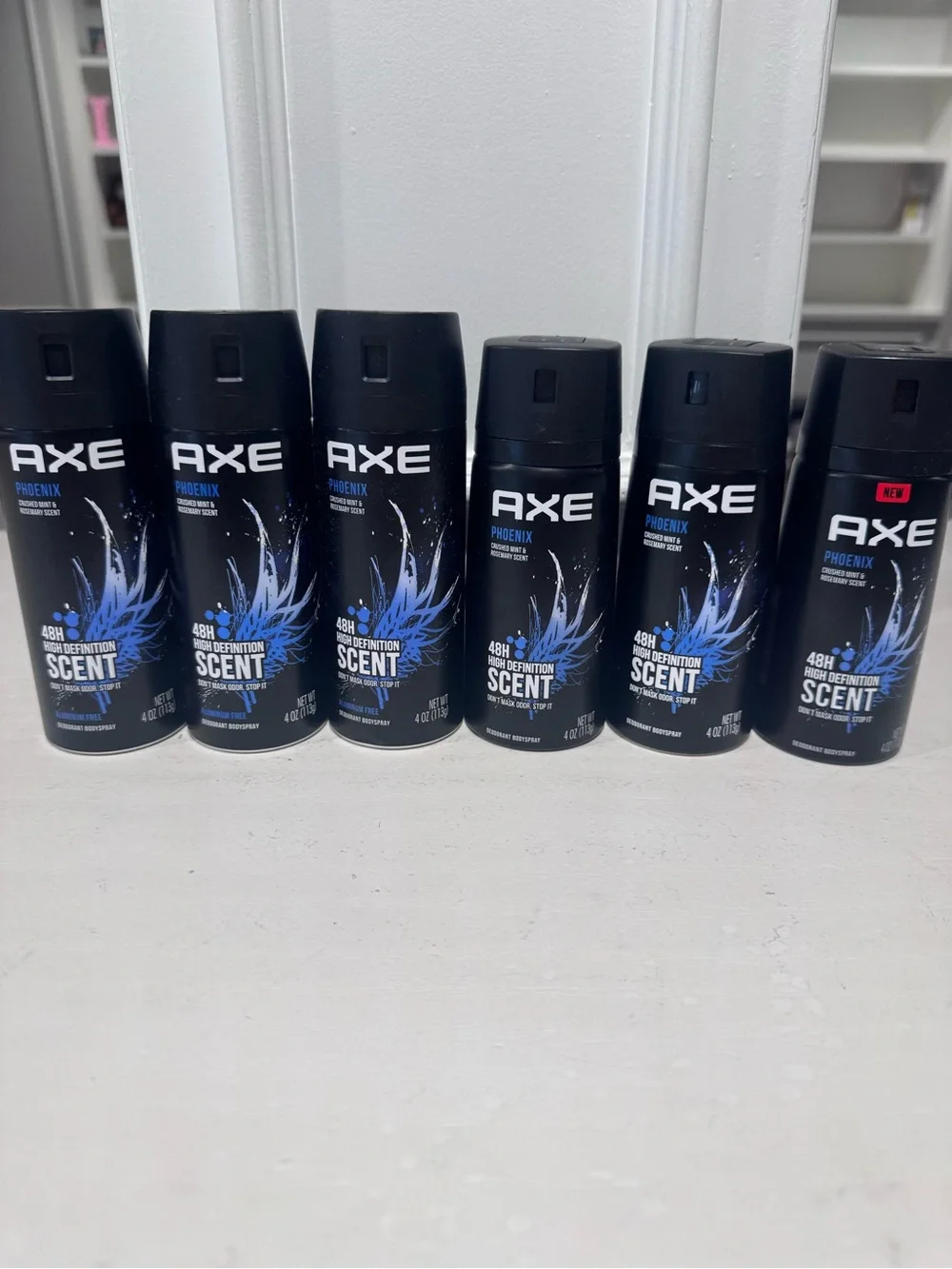 Axe Phoenix Men’s Body Spray NWT 4 oz each